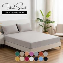 Extra Deep Fitted Sheets 25cm, 30cm & 40cm