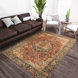 Turkish Rug Vintage Majestic For Bedroom