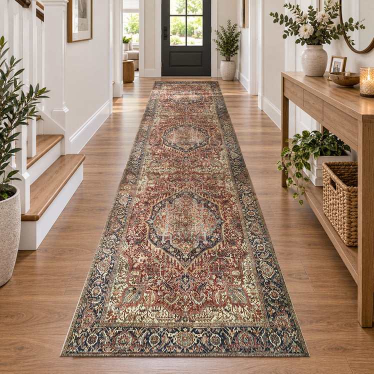 Turkish Rug Vintage Majestic For Bedroom