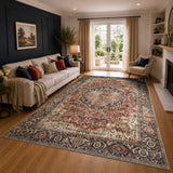 Turkish Rug Vintage Majestic For Bedroom