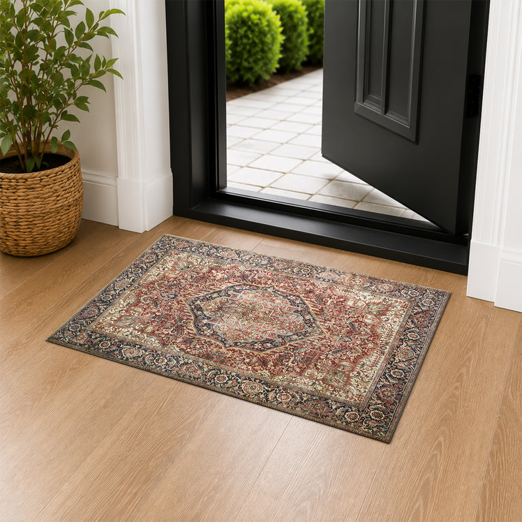 Turkish Rug Vintage Majestic For Bedroom
