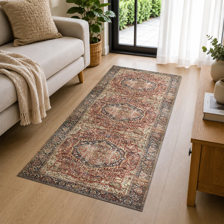 Turkish Rug Vintage Majestic For Bedroom