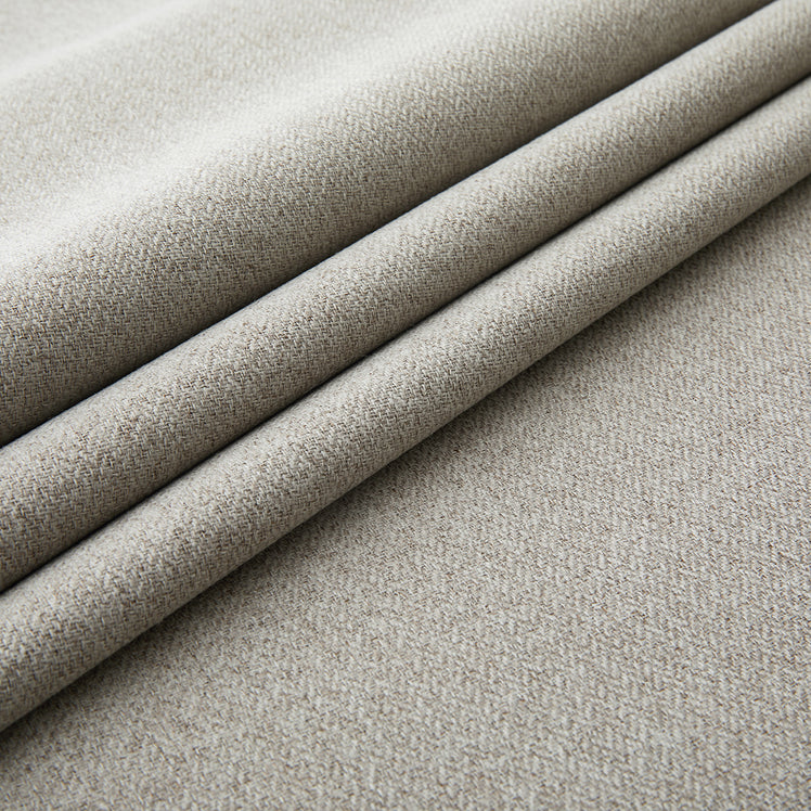 Blackout Linen Curtains, Eyelet Design - Thick & Heavy