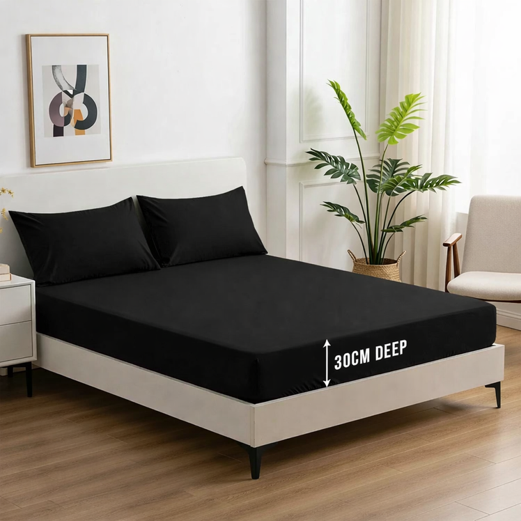 Extra Deep Fitted Sheets 30cm & 40cm