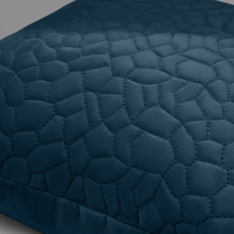 Velvet Embossed Pattern Cushion Covers Pebbles
