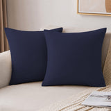 Microfibre Plain Cushion Covers for Sofa & Bed