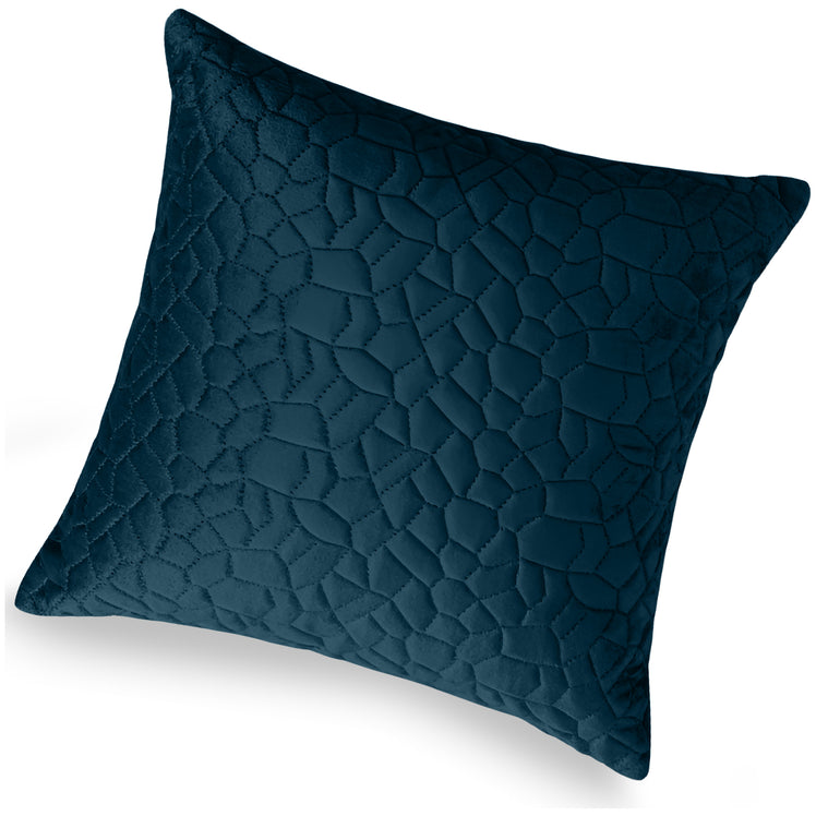 Velvet Embossed Pattern Cushion Covers Pebbles