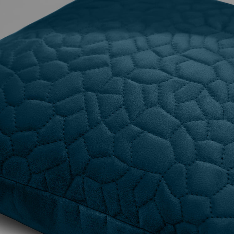 Velvet Embossed Pattern Cushion Covers Pebbles