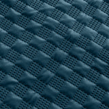 Velvet Embossed Pattern Cushion Covers Check