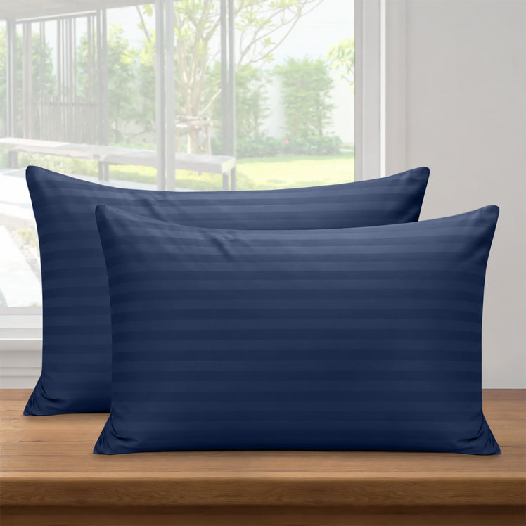 Striped Pillowcases Pair