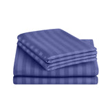 Stripe Navy Duvet Cover Set With Pillowcases