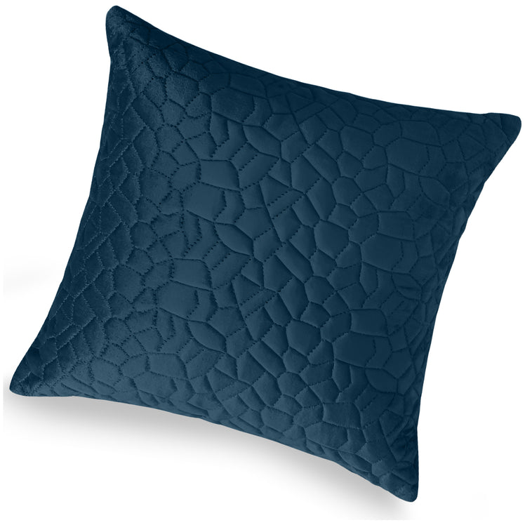 Velvet Embossed Pattern Cushion Covers Pebbles