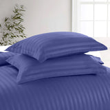 Stripe Navy Duvet Cover Set With Pillowcases