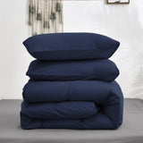 4 Piece Bedding Set Duvet Cover, Pillowcases & Fitted Sheet