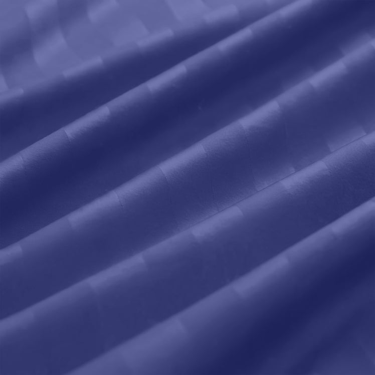 Stripe Navy Duvet Cover Set With Pillowcases