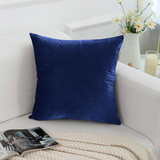 Navy Velvet Cushion Cover & Cushion Fillers Pad