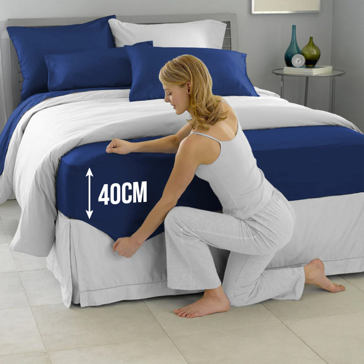 Extra Deep Fitted Sheets 30cm & 40cm