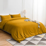 Plain Ochre Duvet Covers