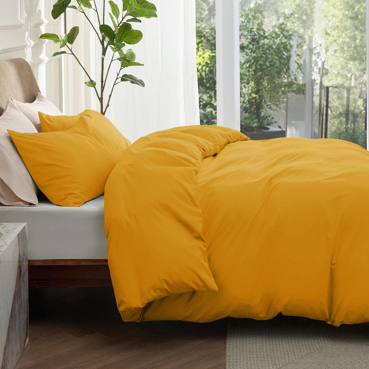 Plain Duvet Covers Set