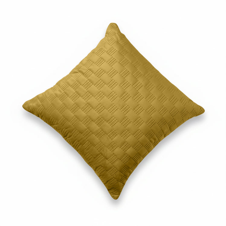 Velvet Embossed Pattern Cushion Covers Check
