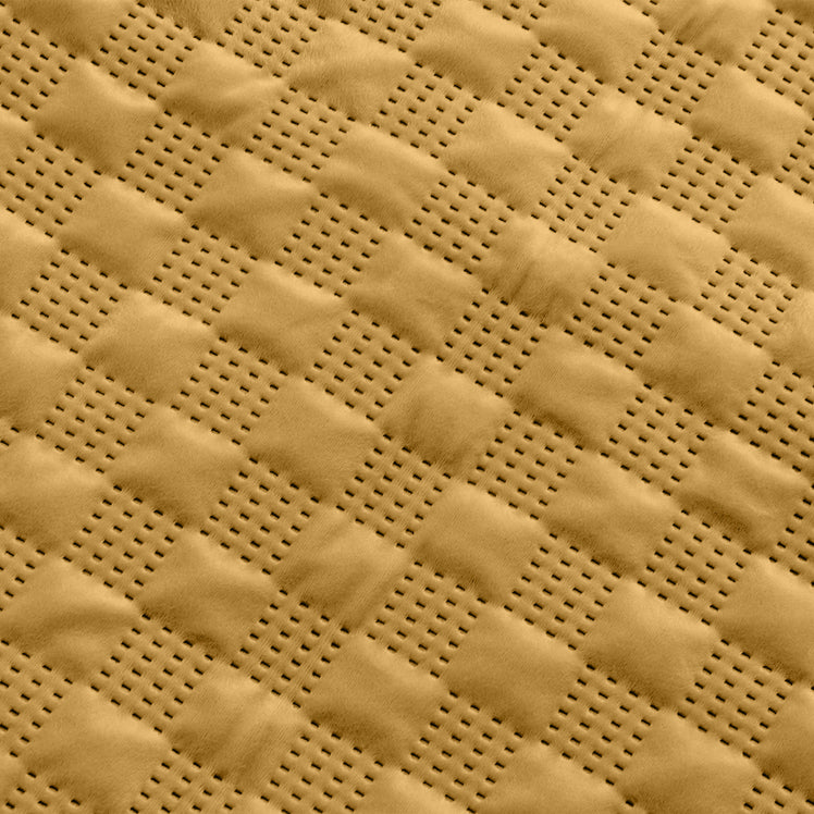 Velvet Embossed Pattern Cushion Covers Check