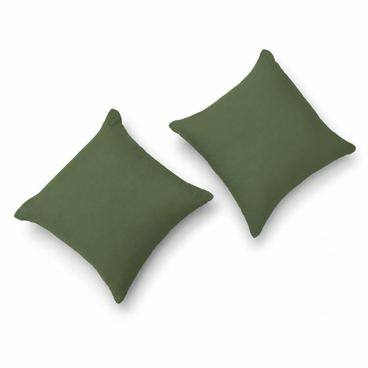 Microfibre Plain Cushion Covers for Sofa & Bed