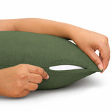Microfibre Plain Cushion Covers for Sofa & Bed
