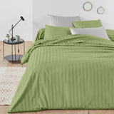 Stripe Duvet Covers Bedding Set with Pillowcases & Fitted Sheet