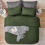 4 Piece Bedding Set Duvet Cover, Pillowcases & Fitted Sheet