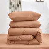 4 Piece Bedding Set Duvet Cover, Pillowcases & Fitted Sheet