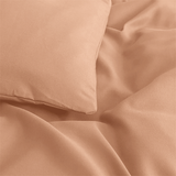 Plain Peach Duvet Cover