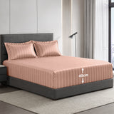 Dobby Stripe Fitted Sheet 40CM
