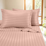 Dobby Stripe Fitted Sheet 40CM