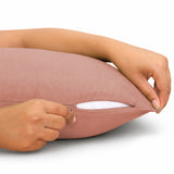 Microfibre Plain Cushion Covers for Sofa & Bed
