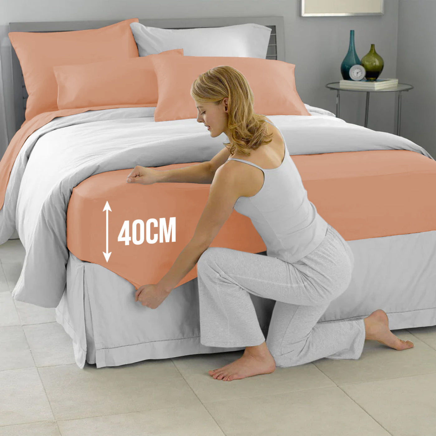 Extra Deep Fitted Sheets 30cm & 40cm