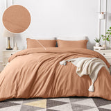 Plain Peach Duvet Cover