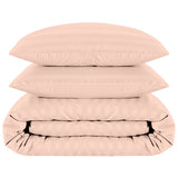 Stripe Duvet Covers Bedding Set with Pillowcases & Fitted Sheet