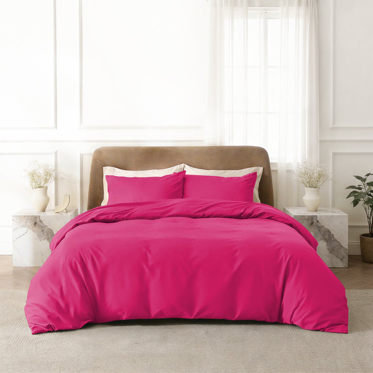 Plain Duvet Covers Set