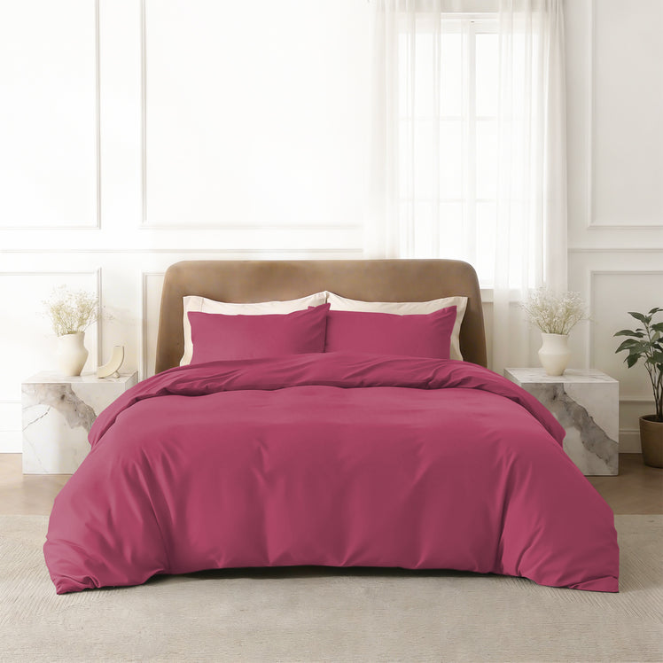 Plain Duvet Cover Set