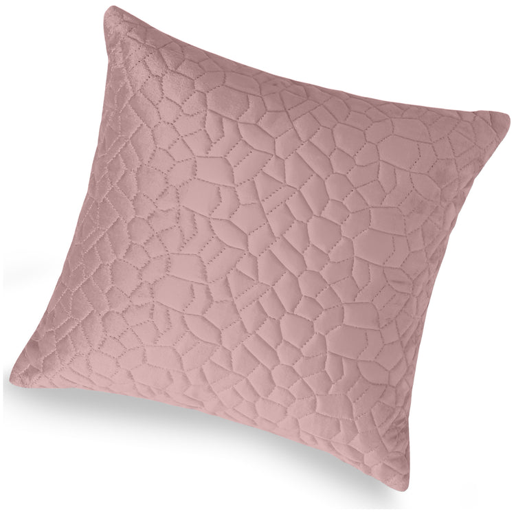 Velvet Embossed Pattern Cushion Covers Pebbles