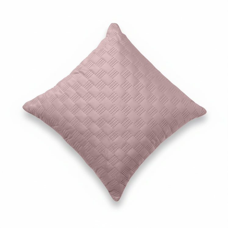 Velvet Embossed Pattern Cushion Covers Check