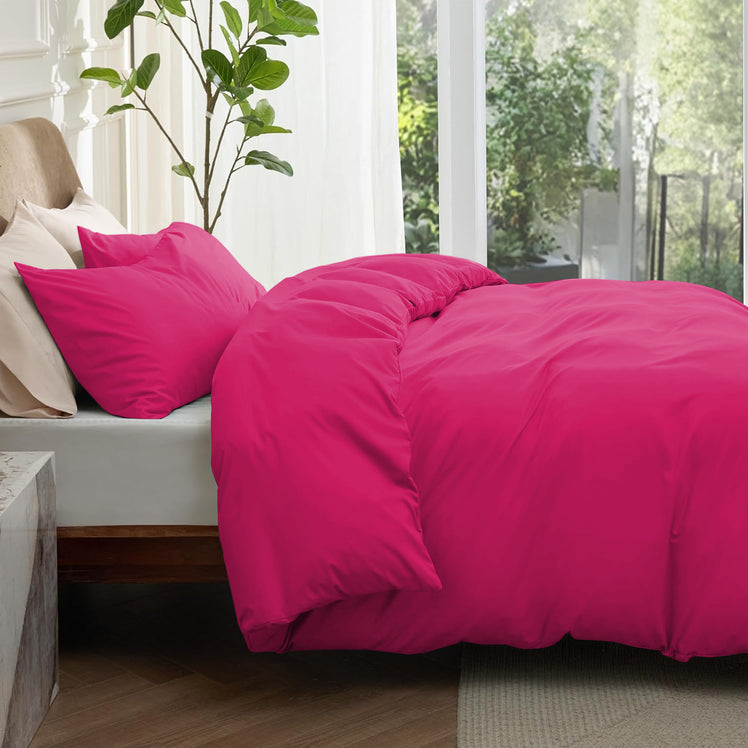 Plain Duvet Covers Set