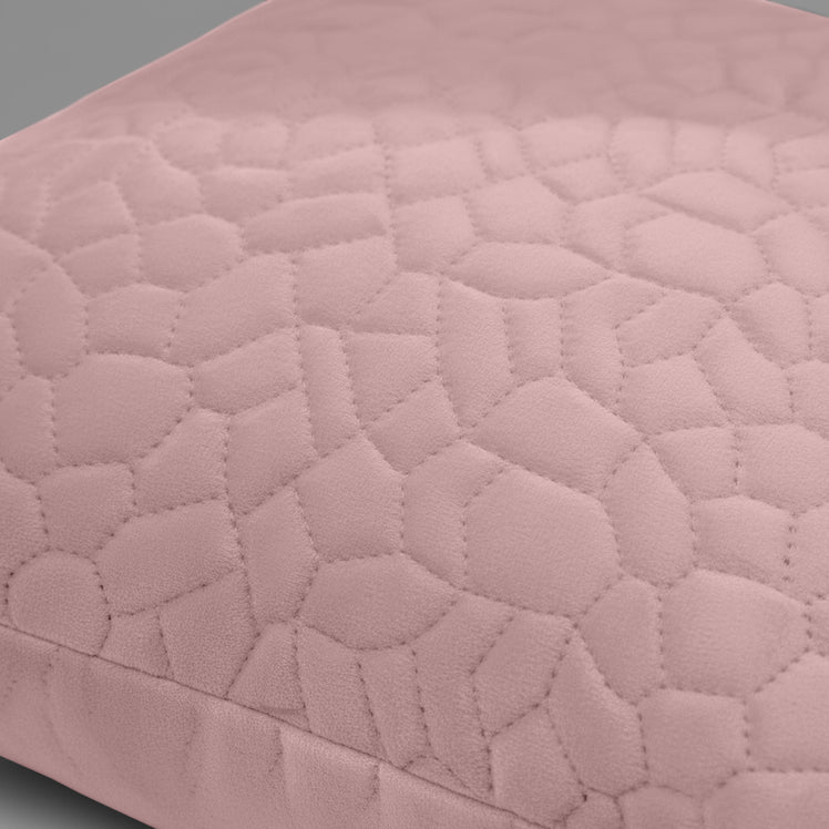 Velvet Embossed Pattern Cushion Covers Pebbles