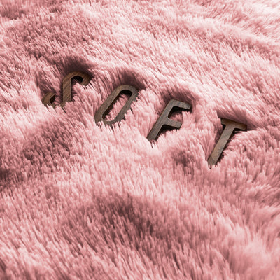 Pink Shaggy Rug 