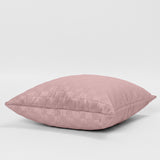 Velvet Embossed Pattern Cushion Covers Check