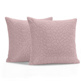 Velvet Embossed Pattern Cushion Covers Pebbles