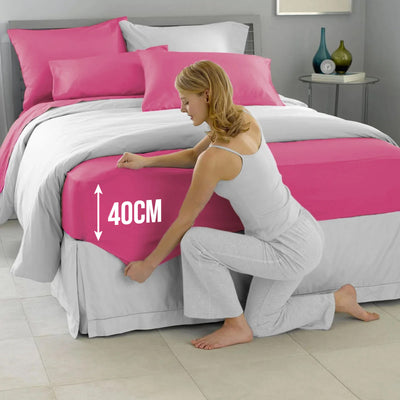 Extra Deep Fitted Sheets 30cm & 40cm