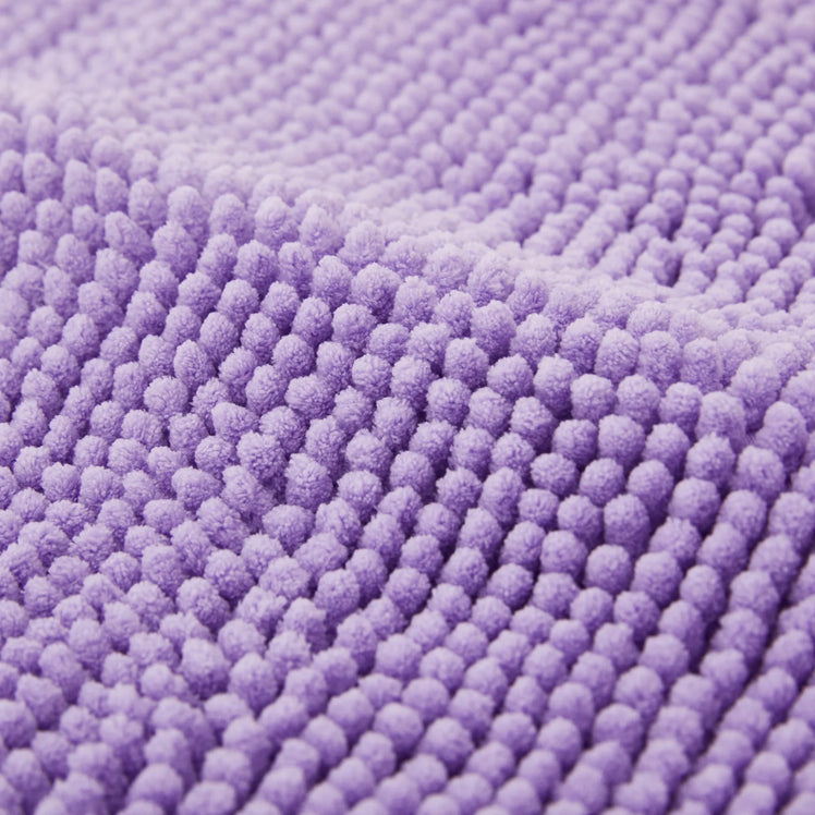 Plush Soft Non-Slip Chenille Bath Mats