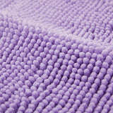 Chenille Bath Mat Purple