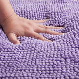 Plush Soft Non-Slip Chenille Bath Mats